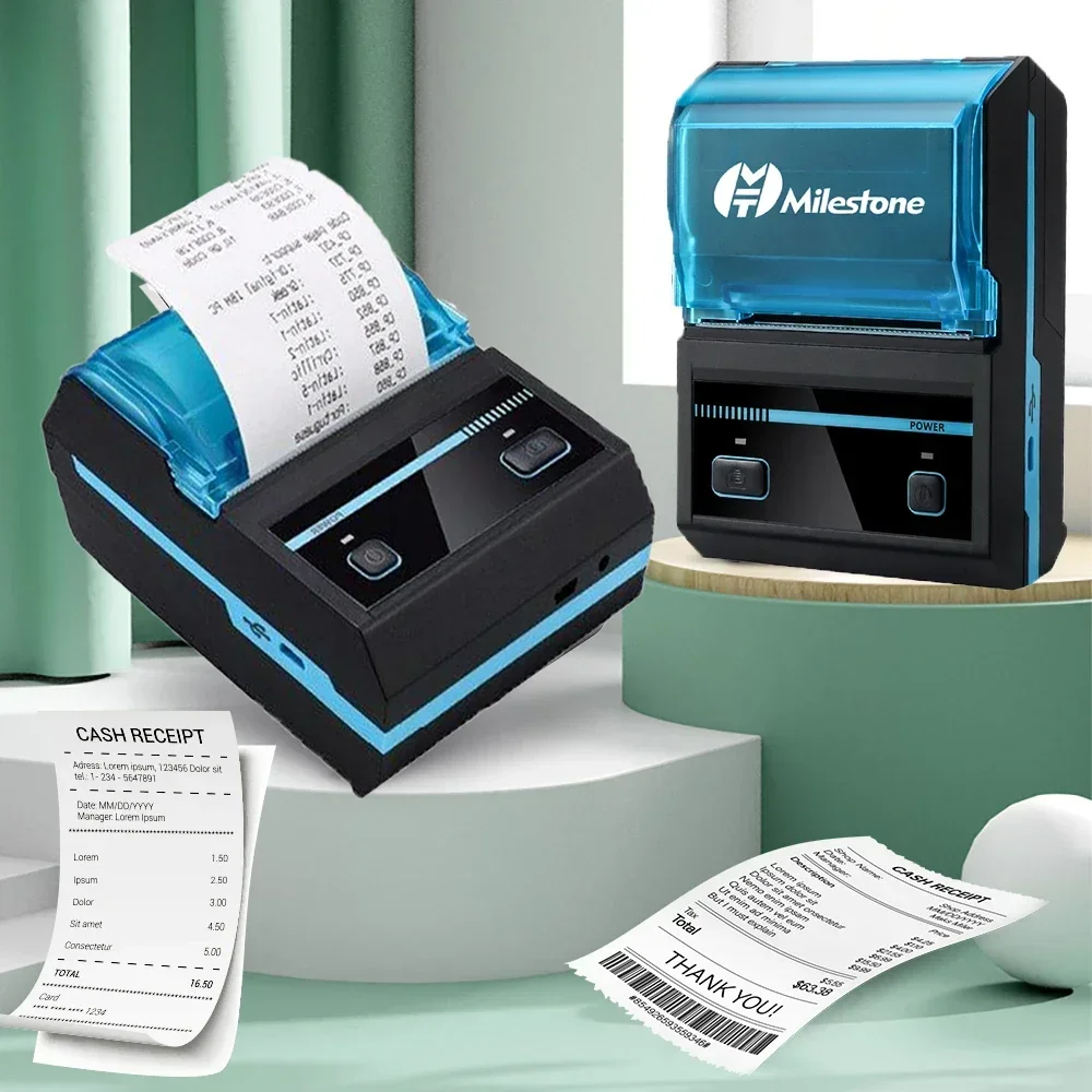 Портативный беспроводной термо – обзор и цена Receipt Printer