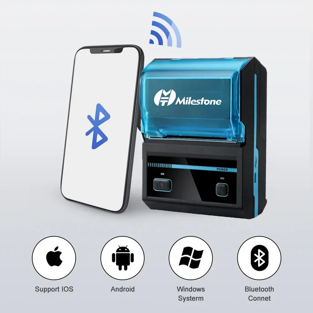 Портативный беспроводной термо – обзор и цена Receipt Printer
